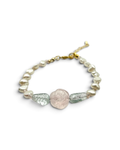 Pink Rose Garden Bracelet