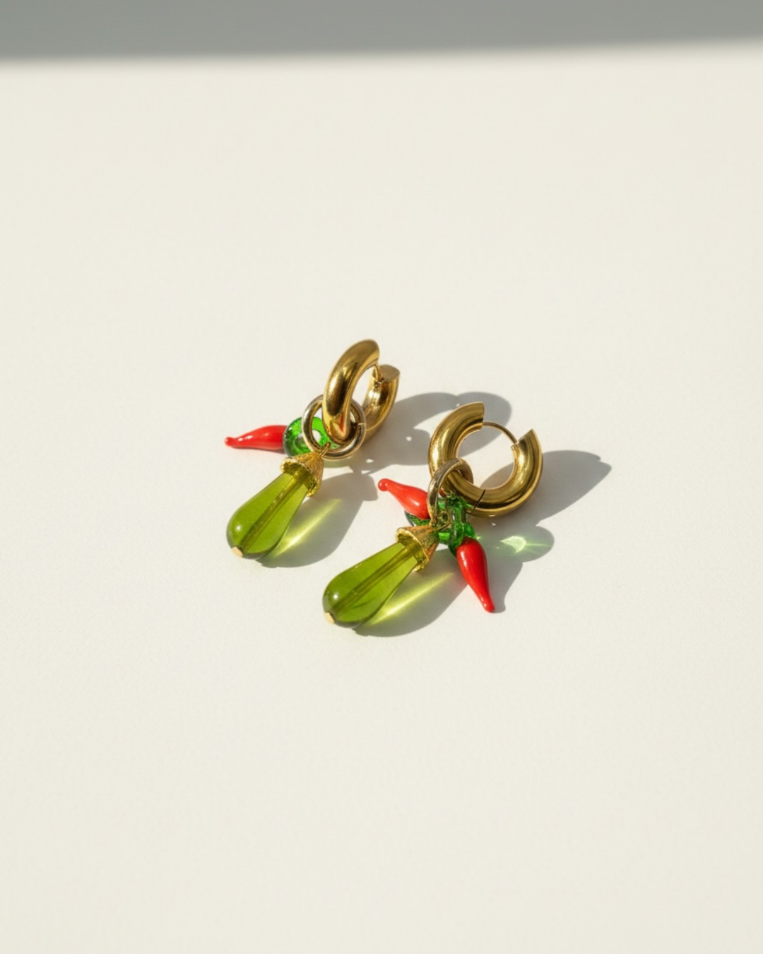Hot Pepper Hoops