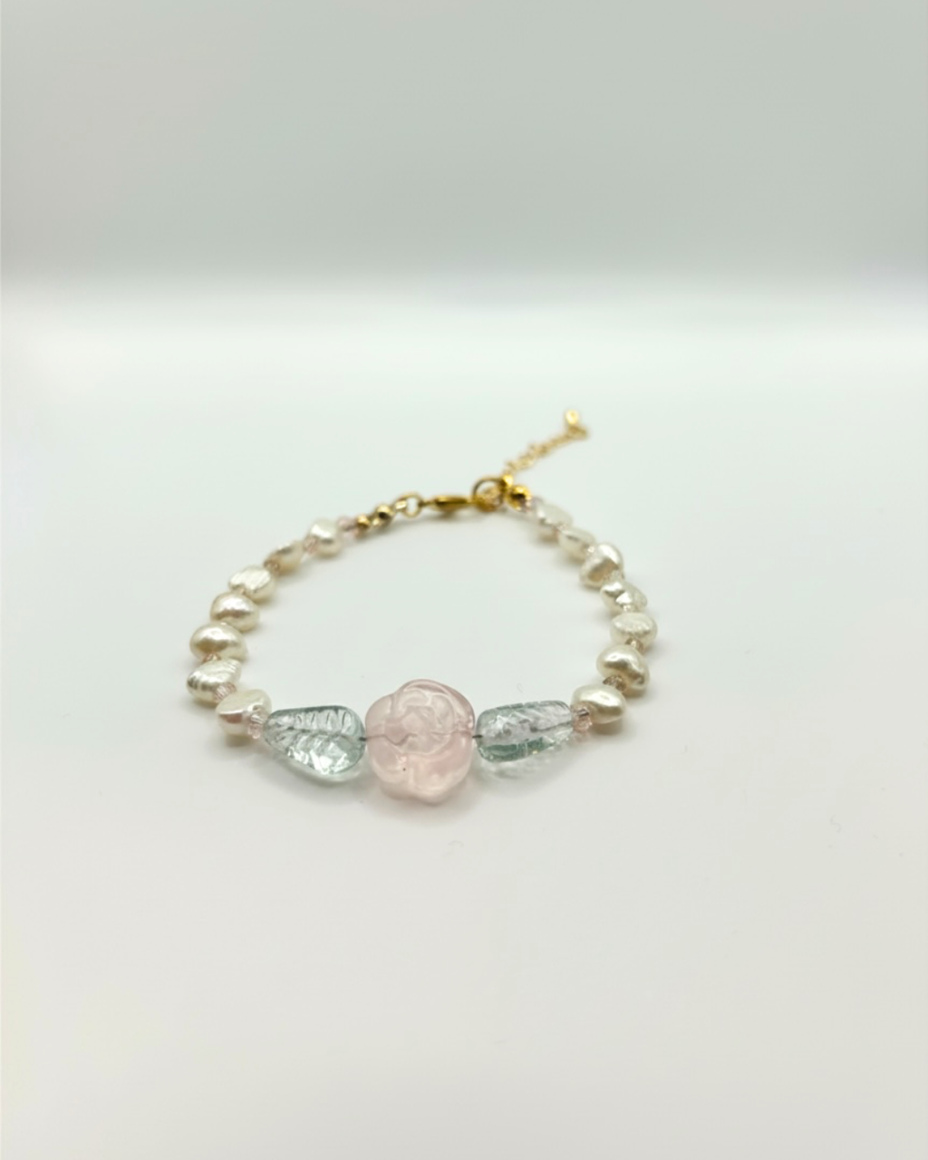 Pink Rose Garden Bracelet