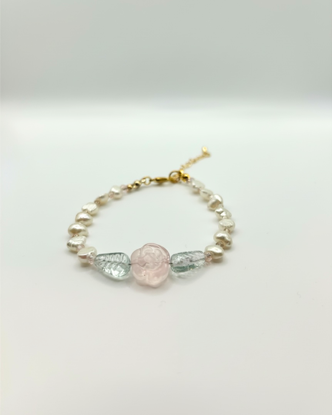 Pink Rose Garden Bracelet