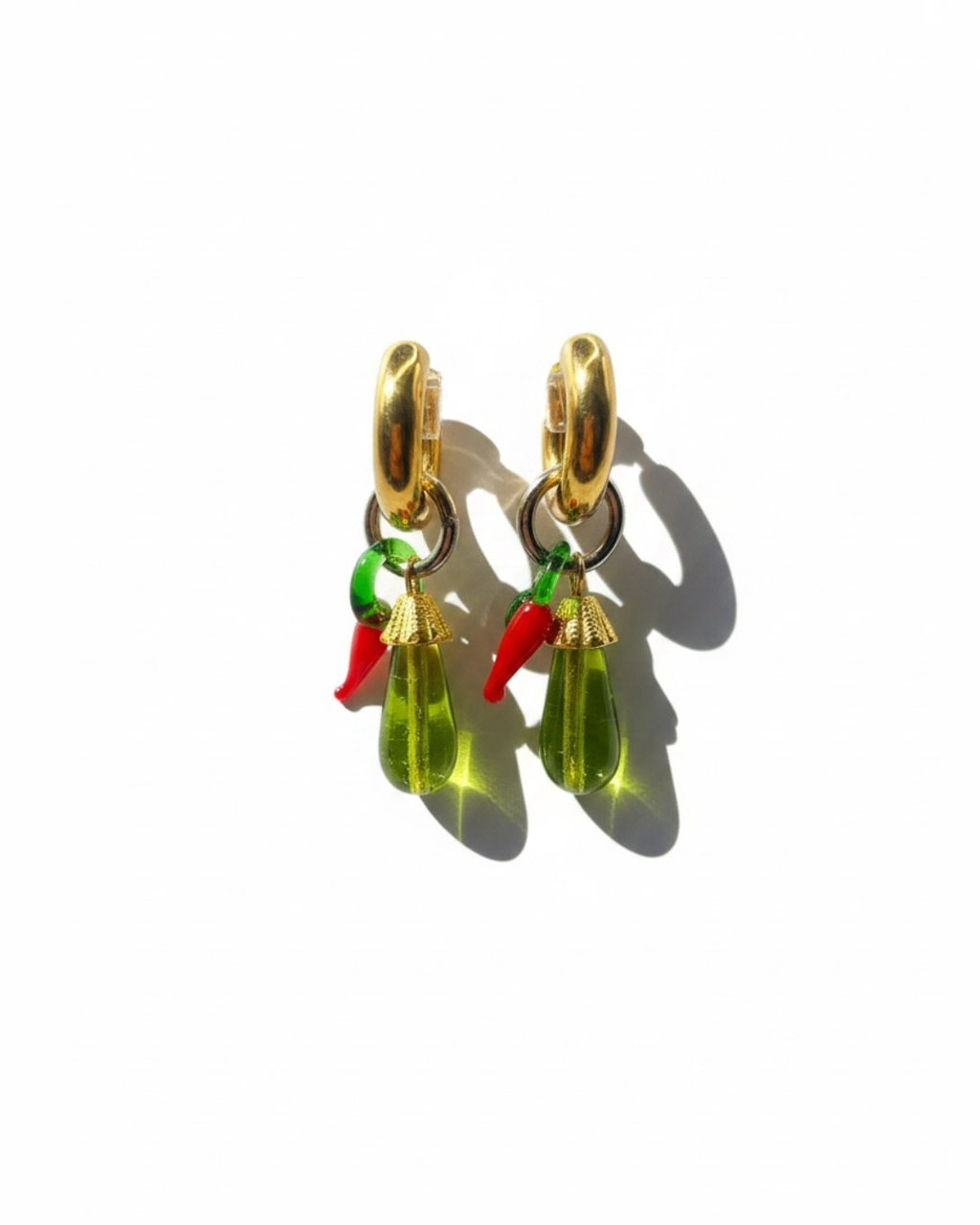Hot Pepper Hoops