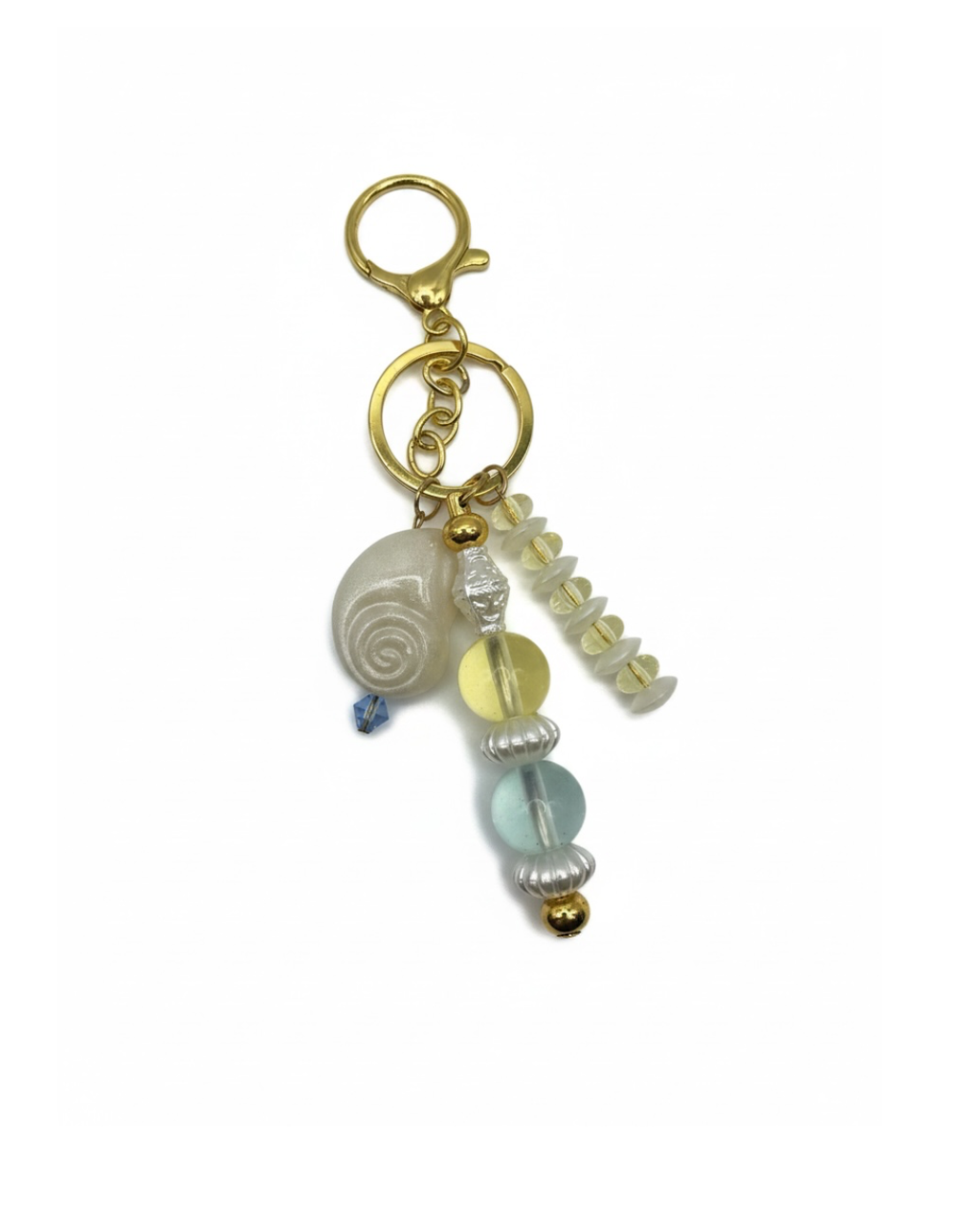 Sunday Sea Glass Keychain