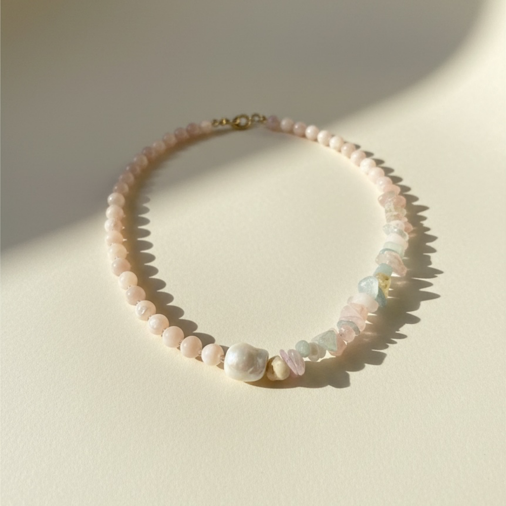 Pastel Daydream Pearl Necklace