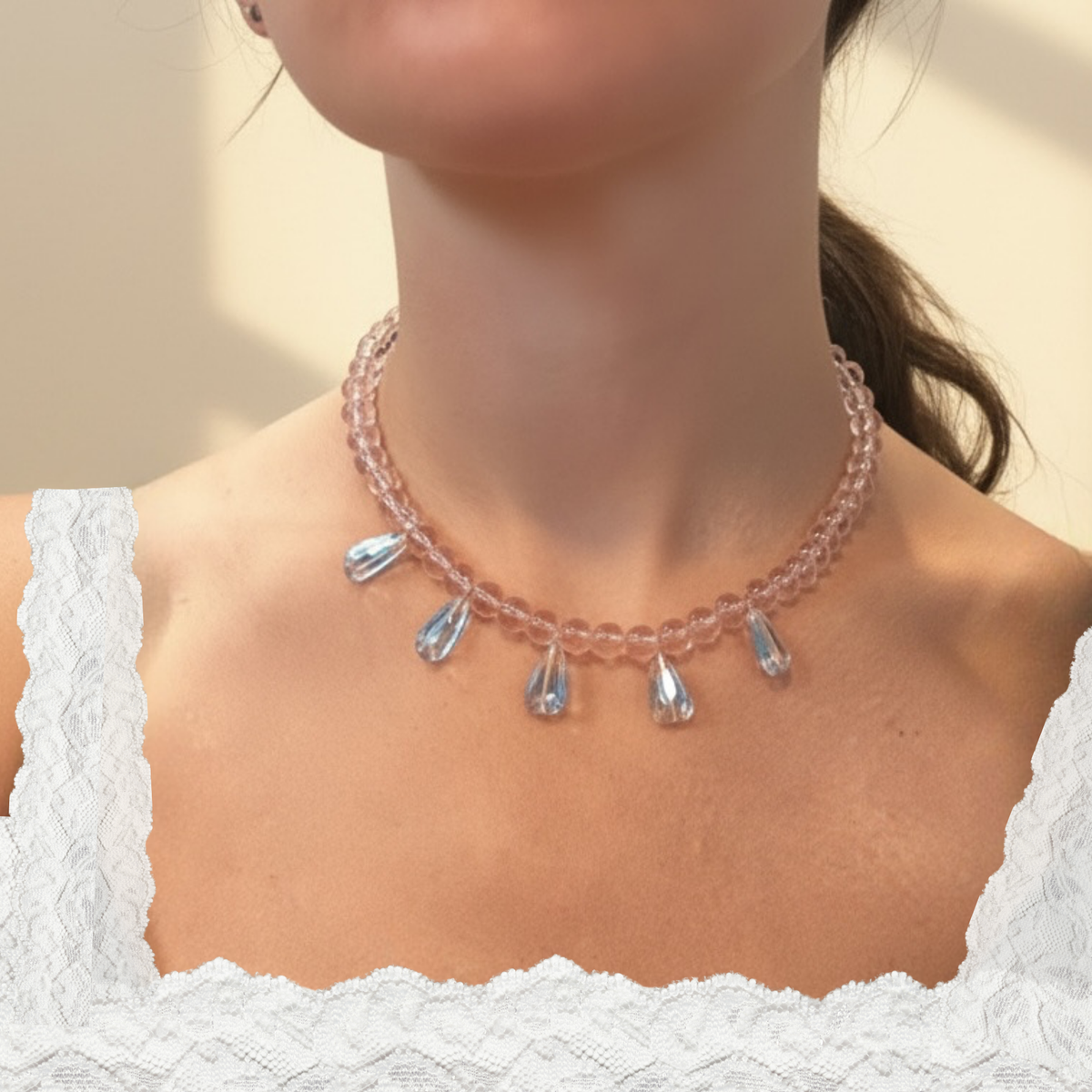 Pink Tide Necklace