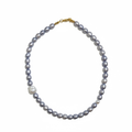 Purple Pearl Cultured Necklace