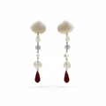 Shell Cascading Earrings