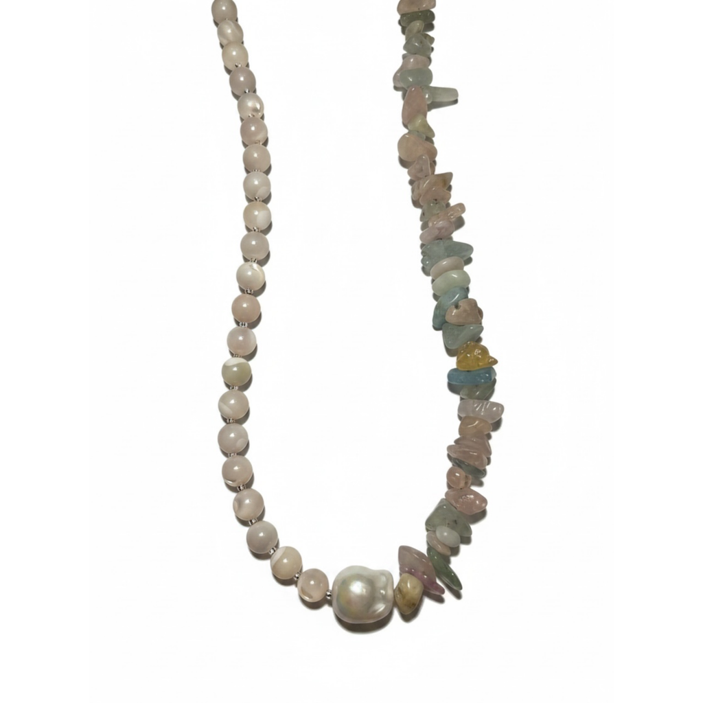 Pastel Daydream Pearl Necklace
